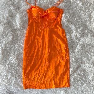 Vibrant Orange Dress
